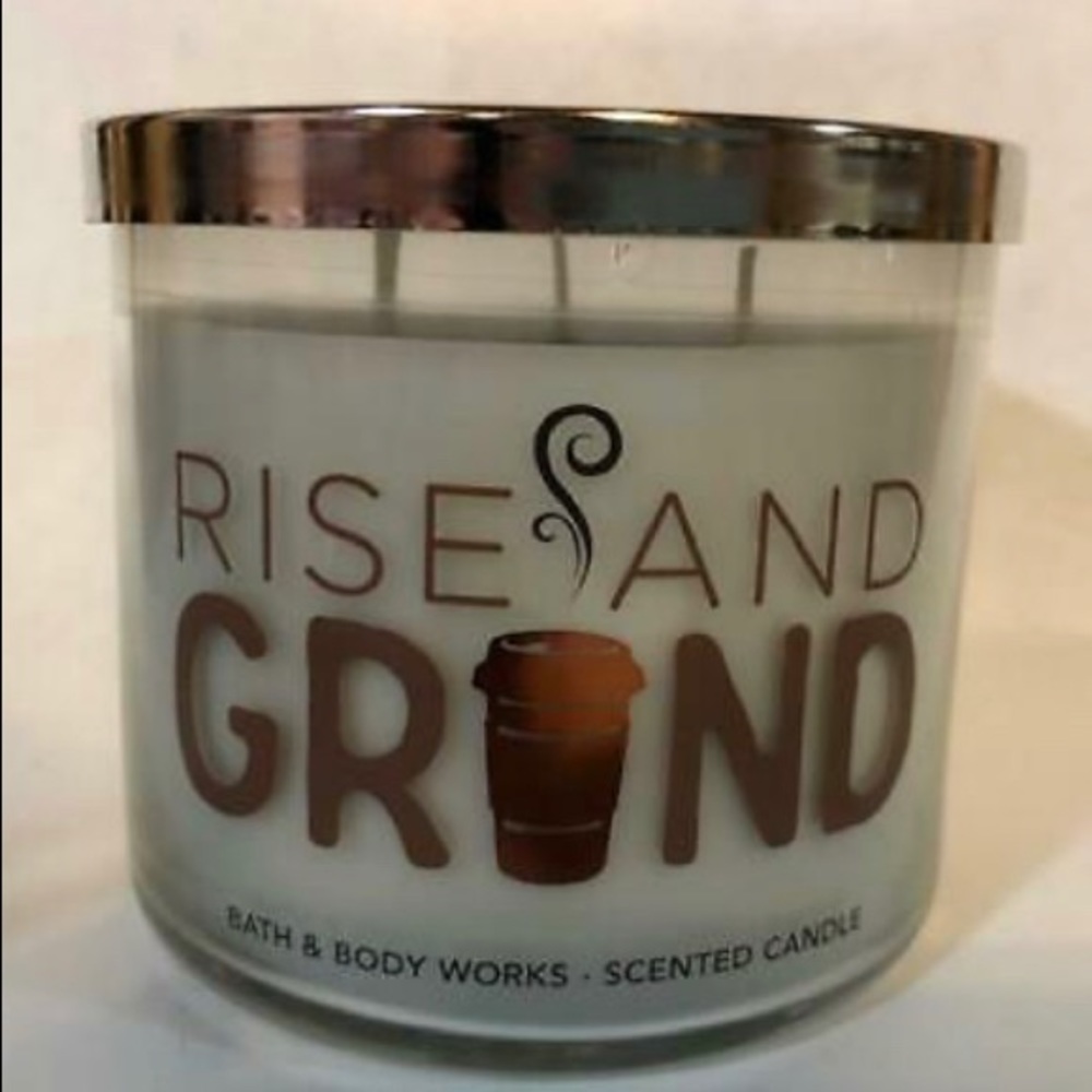Coffee smelling candle
